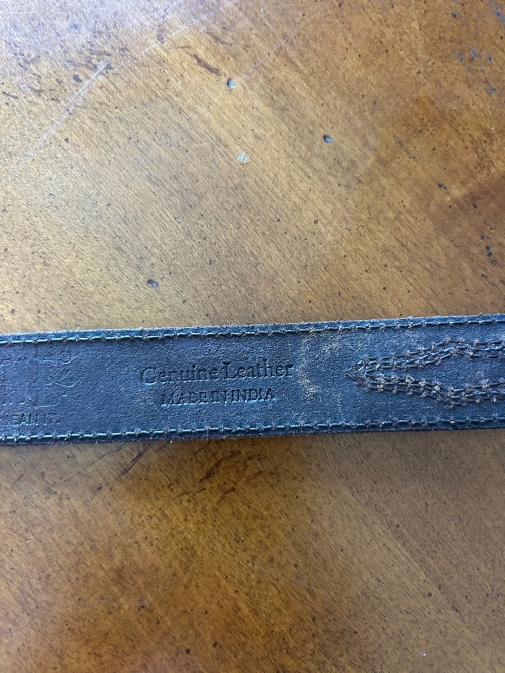 SHYANNE Girls Star Struck Made in India Brown Western Genuine Leather Belt 26”